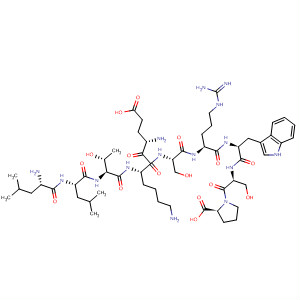 L-Proline,L-leucyl-L-leucyl-L-threonyl-L-a-glutamyl-L-lysyl-L-seryl-L-arginyl-L-tryptophyl-L-seryl-