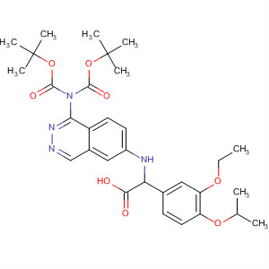 Benzeneacetic acid,a-[[1-[bis[(1,1-dimethylethoxy)carbonyl]amino]-6-phthalazinyl]amino]-3-ethoxy-4-(1-methylethoxy)-