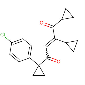 2-Butene-1,4-dione,4-[1-(4-chlorophenyl)cyclopropyl]-1,2-dicyclopropyl-
