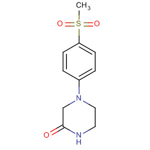 2-Piperazinone, 4-[4-(methylsulfonyl)phenyl]-