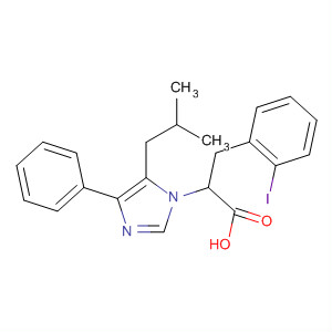 1H-Imidazole-1-acetic acid,a-[(2-iodophenyl)methyl]-5-(2-methylpropyl)-4-phenyl-