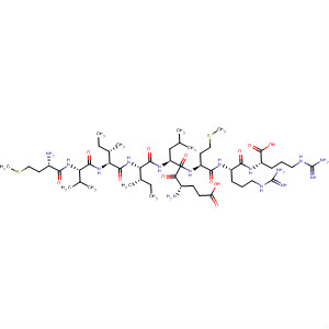 L-Arginine,L-methionyl-L-valyl-L-isoleucyl-L-isoleucyl-L-a-glutamyl-L-leucyl-L-methionyl-L-arginyl-