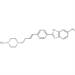 1H-Benzimidazole,6-methyl-2-[4-[(1E)-4-(4-methyl-1-piperazinyl)-1-buten-1-yl]phenyl]-