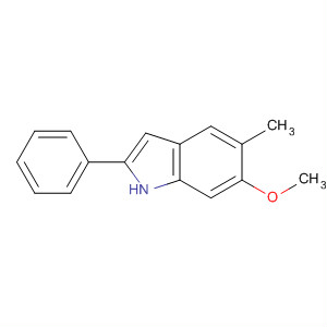 1H-Indole, 6-methoxy-5-methyl-2-phenyl-