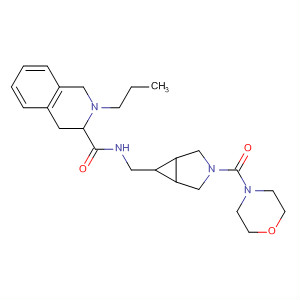 3-Isoquinolinecarboxamide,1,2,3,4-tetrahydro-N-[[3-(4-morpholinylcarbonyl)-3-azabicyclo[3.1.0]hex-6-yl]methyl]-2-propyl-