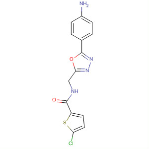 2-Thiophenecarboxamide,N-[[5-(4-aminophenyl)-1,3,4-oxadiazol-2-yl]methyl]-5-chloro-