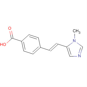 Benzoic acid, 4-[(1E)-2-(1-methyl-1H-imidazol-5-yl)ethenyl]-