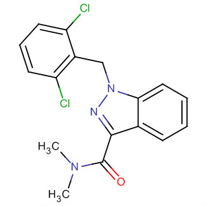 1H-Indazole-3-carboxamide,1-[(2,6-dichlorophenyl)methyl]-N,N-dimethyl-