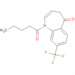5H-1-Benzazepin-5-one,1,2,3,4-tetrahydro-1-(1-oxopentyl)-8-(trifluoromethyl)-