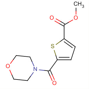 2-Thiophenecarboxylic acid, 5-(4-morpholinylcarbonyl)-, methyl ester