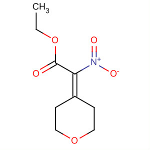 Acetic acid, 2-nitro-2-(tetrahydro-4H-pyran-4-ylidene)-, ethyl ester