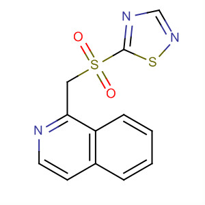 Isoquinoline, 1-[(1,2,4-thiadiazol-5-ylsulfonyl)methyl]-