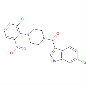 Methanone,(6-chloro-1H-indol-3-yl)[4-(2-chloro-6-nitrophenyl)-1-piperazinyl]-