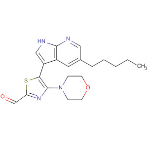 Methanone,4-morpholinyl[5-(5-pentyl-1H-pyrrolo[2,3-b]pyridin-3-yl)-2-thiazolyl]-