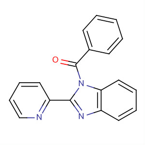 1H-Benzimidazole, 1-benzoyl-2-(pyridinyl)-