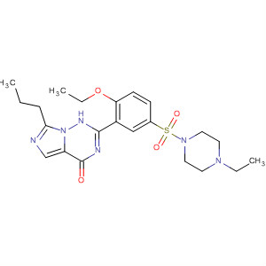 Imidazo[5,1-f][1,2,4]triazin-4(1H)-one,2-[2-ethoxy-5-[(4-ethyl-1-piperazinyl)sulfonyl]phenyl]-7-propyl-