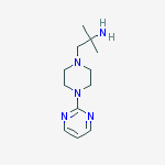 1-Piperazineethanamine, a,a-dimethyl-4-(2-pyrimidinyl)-