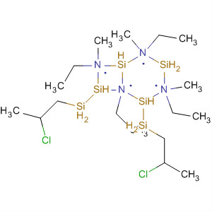 Bicyclo[4.2.0]tetrasilazane,5,7-bis(chloroethylmethylsilyl)-2,4,6,8-tetraethyl-2,4,8-trimethyl-