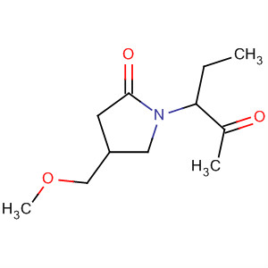 2-Pyrrolidinone, 1-(1-ethyl-2-oxopropyl)-4-(methoxymethyl)-