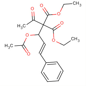 Propanedioic acid, acetyl[1-(acetyloxy)-3-phenyl-2-propenyl]-, diethylester, (E)-