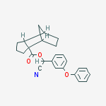 cyano(3-phenoxyphenyl)methyl octahydro-3aH-4,7-methanoindene-3a-carboxylate