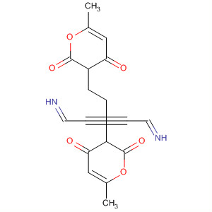 2H-Pyran-2,4(3H)-dione,3,3'-[1,3-propanediylbis(iminoethylidyne)]bis[6-methyl-