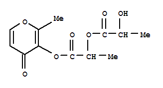 1-methyl-2-[(2-methyl-4-oxo-4H-pyran-3-yl)oxy]-2-oxoethyl lactate