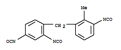 4-[(3-isocyanato-o-tolyl)methyl]-1,3-phenylene diisocyanate
