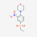 4-(4-ethylsulfonyl-2-nitrophenyl)morpholine