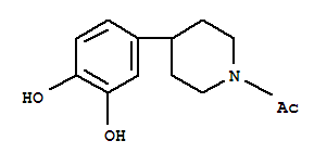 Piperidine, 1-acetyl-4-[4,5-dihydroxyphenyl]-