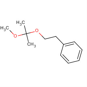 Benzene, [2-(1-methoxy-1-methylethoxy)ethyl]-