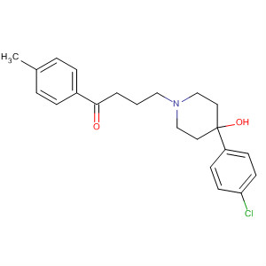 1-Butanone,4-[4-(4-chlorophenyl)-4-hydroxy-1-piperidinyl]-1-(4-methylphenyl)-