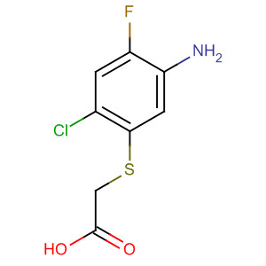 Acetic acid, [(5-amino-2-chloro-4-fluorophenyl)thio]-