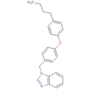 1H-Benzimidazole, 1-[[4-(4-butylphenoxy)phenyl]methyl]-