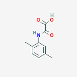 [(2,5-dimethylphenyl)amino](oxo)acetic acid