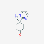 4-oxo-1-(2-pyrimidinyl)Cyclohexanecarbonitrile
