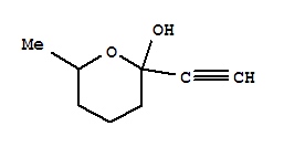 2H-Pyran-2-ol,2-ethynyltetrahydro-6-methyl-