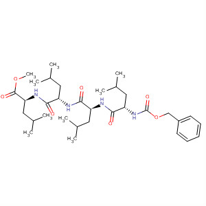L-Leucine,N-[N-[N-[N-[(phenylmethoxy)carbonyl]-L-leucyl]-L-leucyl]-L-leucyl]-, methylester