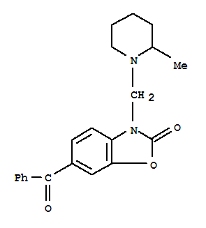 3-[(2-methylpiperidin-1-yl)methyl]-6-(phenylcarbonyl)-1,3-benzoxazol-2(3H)-one