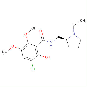 Benzamide,3-chloro-N-[[(2S)-1-ethyl-2-pyrrolidinyl]methyl]-2-hydroxy-5,6-dimethoxy-