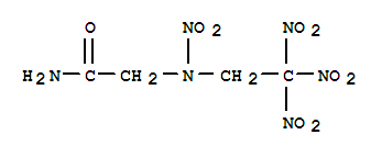 2-[nitro(2,2,2-trinitroethyl)amino]acetamide molecular structure