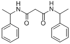 N,N-BIS-(1-PHENYL-ETHYL)-MALONAMIDE molecular structure