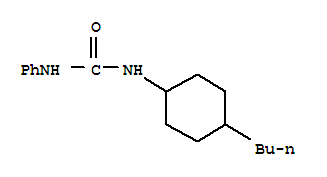 1-(4-butylcyclohexyl)-3-phenylurea molecular structure