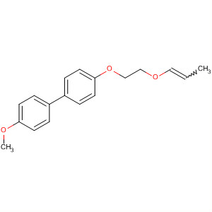 1,1'-Biphenyl, 4-methoxy-4'-[2-(1-propenyloxy)ethoxy]- molecular structure