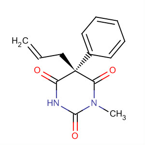 2,4,6(1H,3H,5H)-Pyrimidinetrione, 1-methyl-5-phenyl-5-(2-propenyl)-,(S)- molecular structure