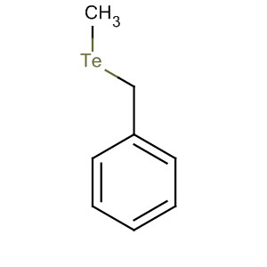Benzene, [(methyltelluro)methyl]- molecular structure