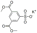 potassium dimethyl 5-sulphonatoisophthalate molecular structure