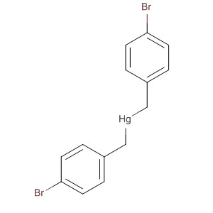 Mercury, bis[(4-bromophenyl)methyl]-
