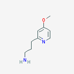 3-(4-methoxypyridin-2-yl)propan-1-amine molecular structure