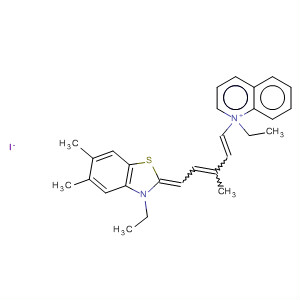 Quinolinium,1-ethyl-4-[5-(3-ethyl-5,6-dimethyl-2(3H)-benzothiazolylidene)-3-methyl-1,3-pentadienyl]-, iodide